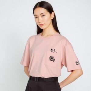 NWT Studio Ghibli + Uniqlo Kiki’s Delivery Service Pink T-Shirt Unisex